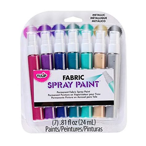 TULIP Fabric Spray Sets 31535 Sop Multi Mini Metallic 7Pk, 0.81 